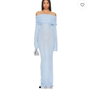 SER.O.YA NWT Galleria Maxi Dress in Powder Blue size XS